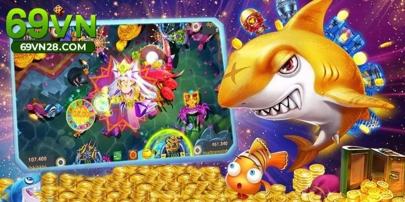 Đồ họa 3D trong game săn cá xèng đổi thưởng ấn tượng